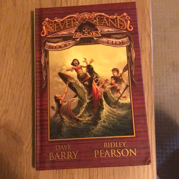 A Never Land Book - Blood Tide by Dave Barry/Ridley Pearson.